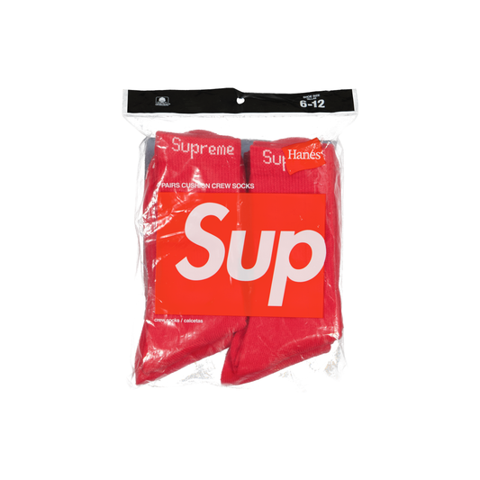 Supreme x Hanes Socks Singles