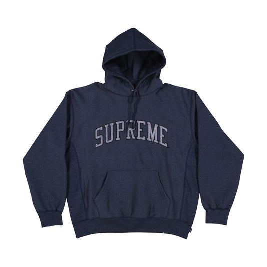 Supreme Metallic Arc Hooded Sweatshirt "Navy" (SS23)