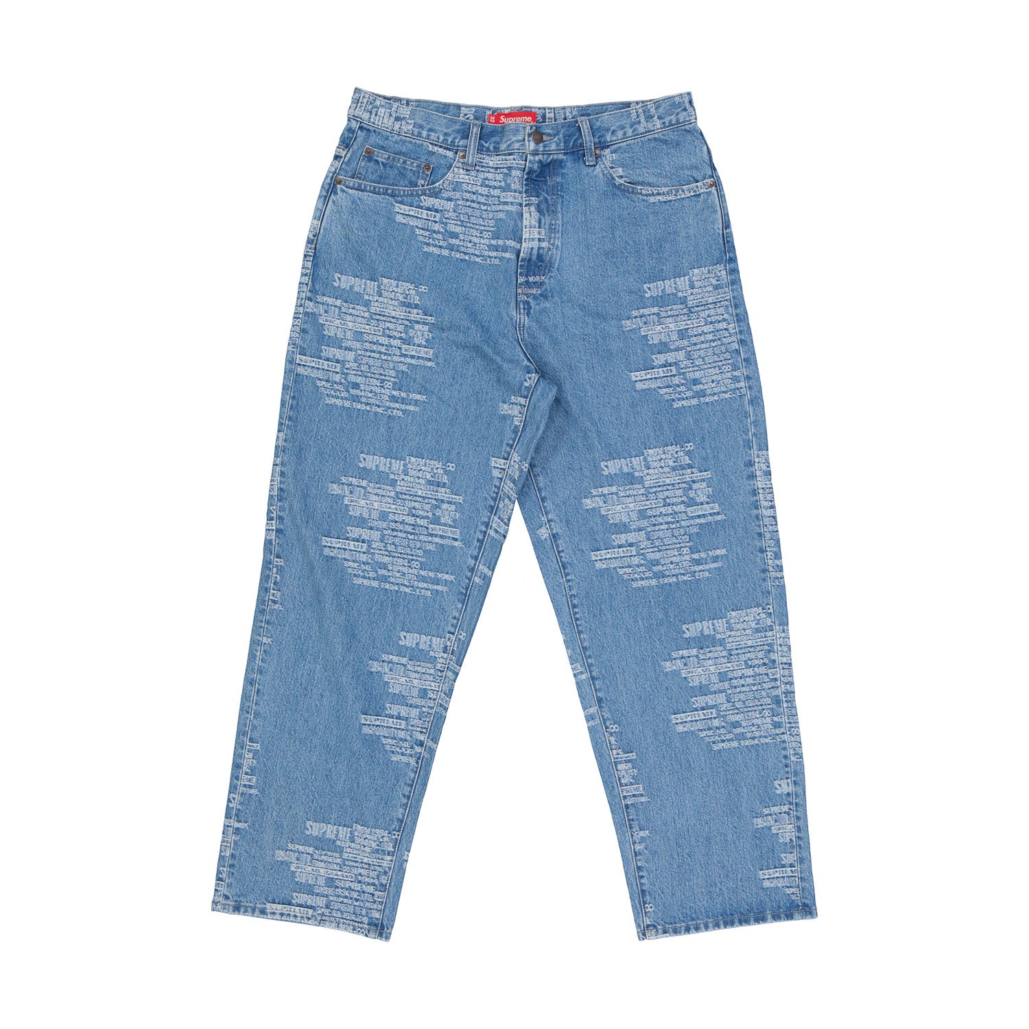 Supreme Trademark Jacquard Baggy Jean (SS23) – 47 Jump Street