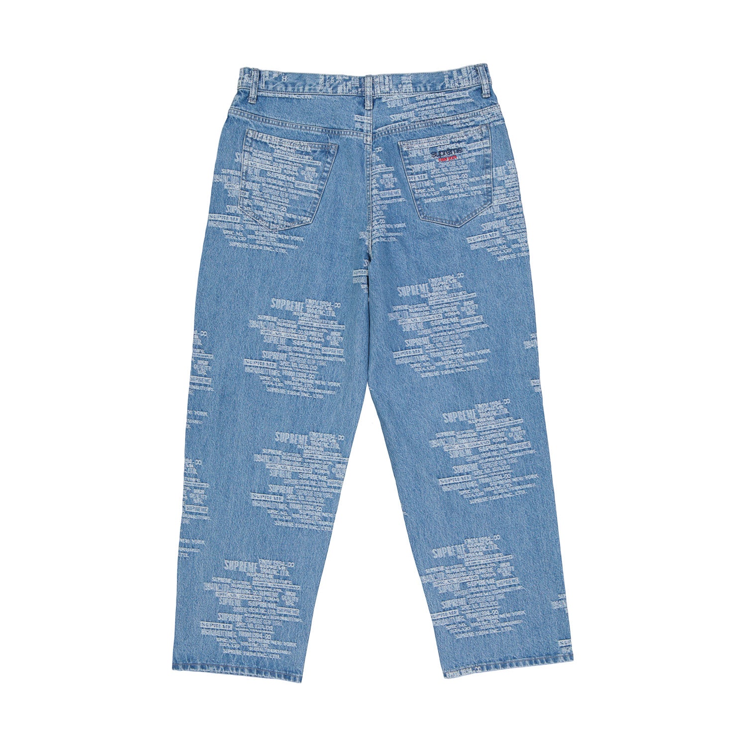 Supreme Trademark Jacquard Baggy Jean (SS23) – 47 Jump Street