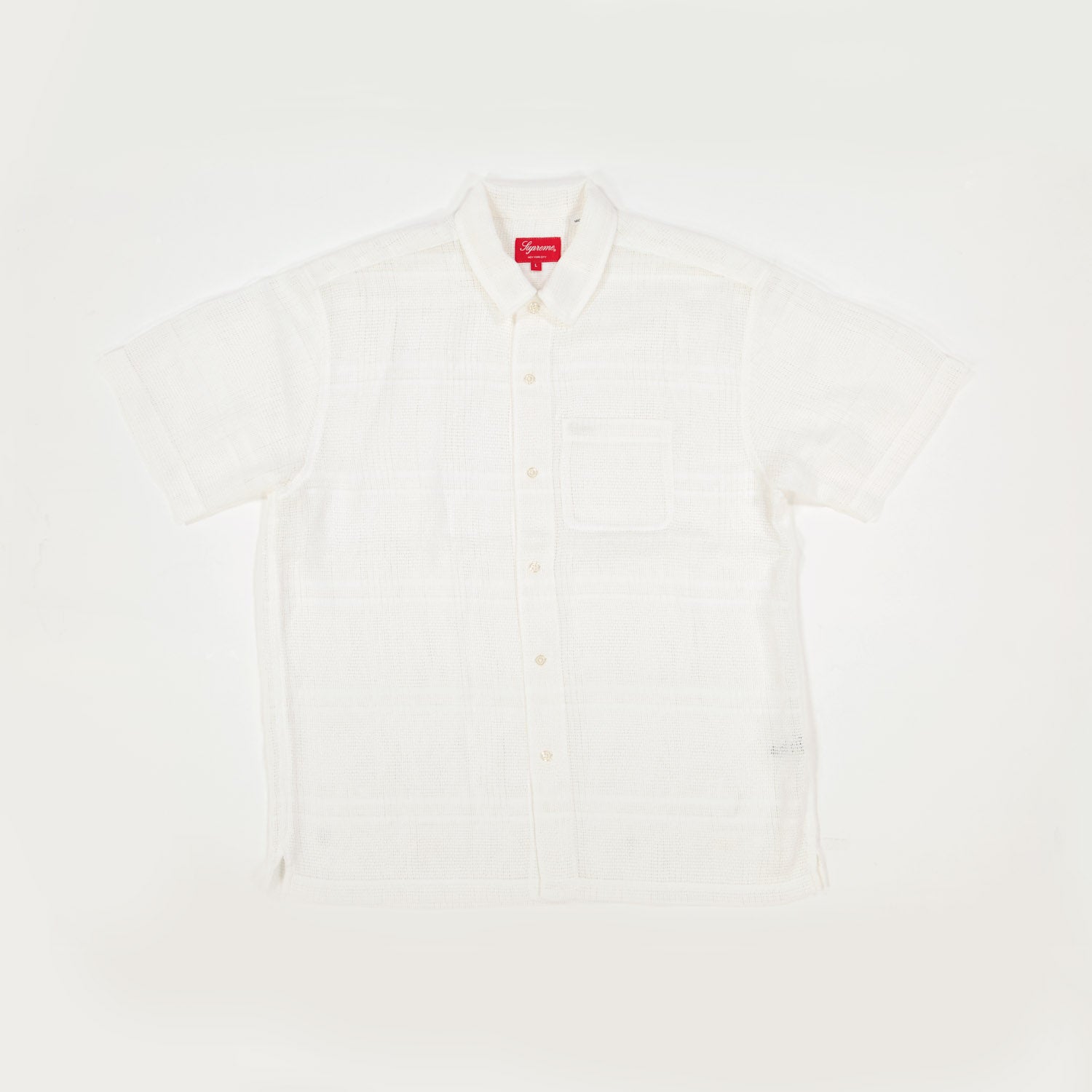 Supreme Mesh Stripe S/S Shirt (SS23) – 47 Jump Street