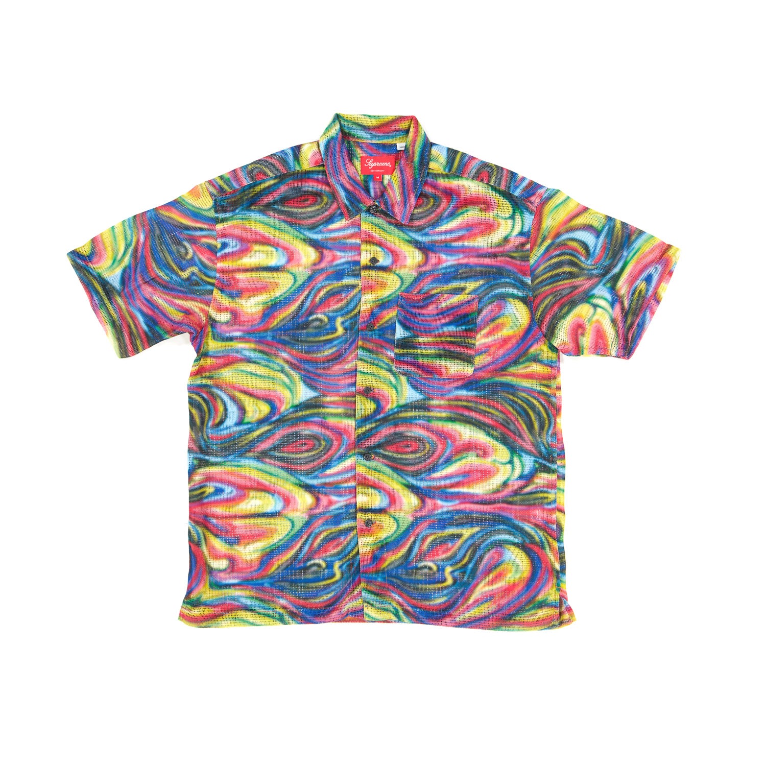 Supreme Mesh Stripe S/S Shirt (SS23) – 47 Jump Street