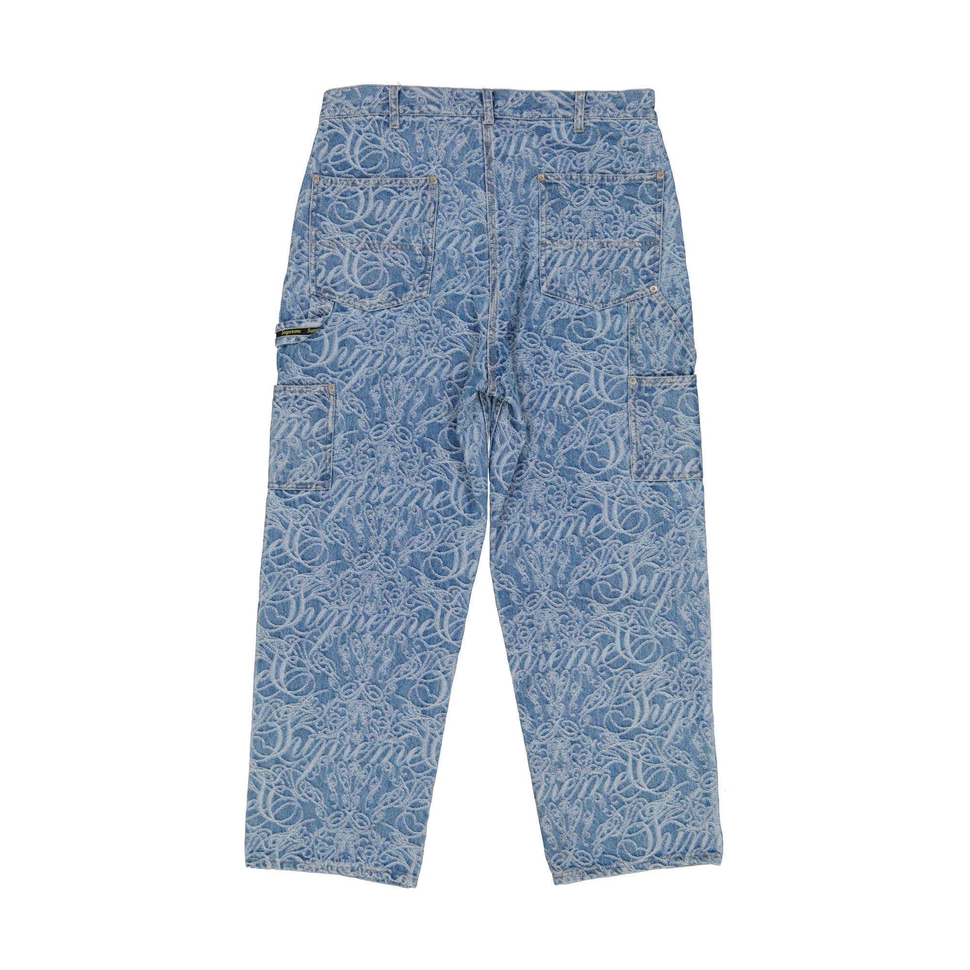 Supreme Script Jacquard Double Knee Denim Painter Pant – 47 Jump Street