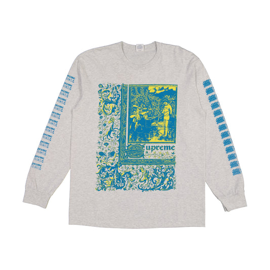 Supreme Saint Sebastian L/S Tee (SS24) "Ash Grey"