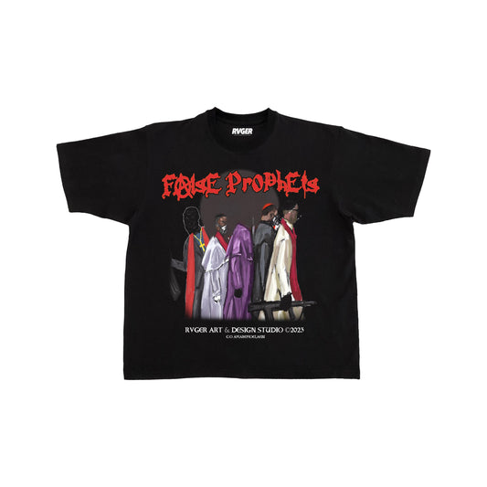 RVGER "False Prophets" T-Shirt Black