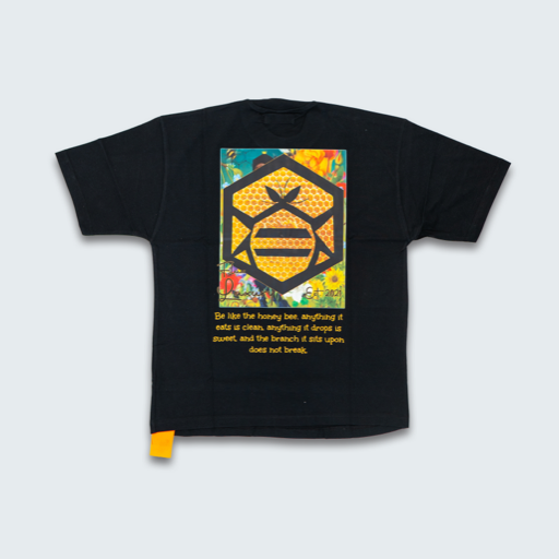 FLUX Black Beehive T-shirt