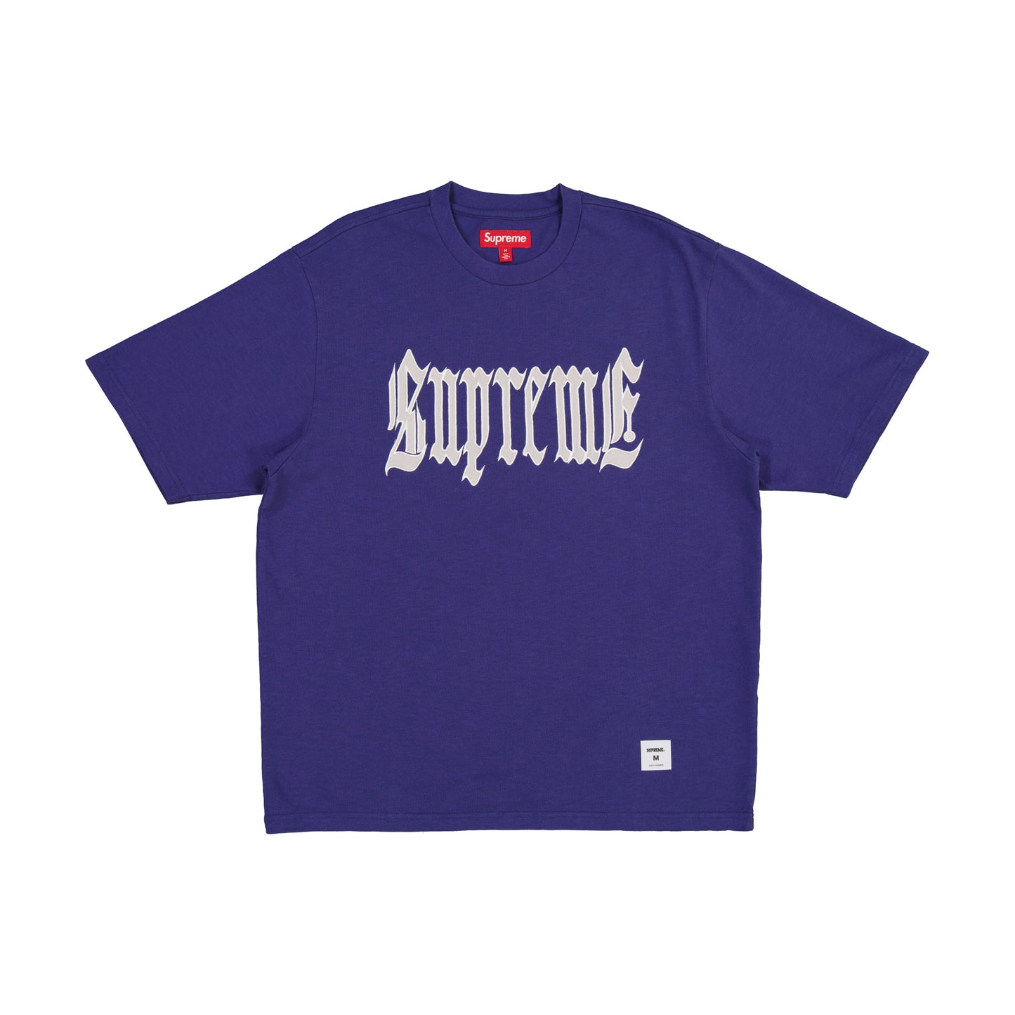 Supreme Old English S/S T-shirt (SS24) "Washed Navy"