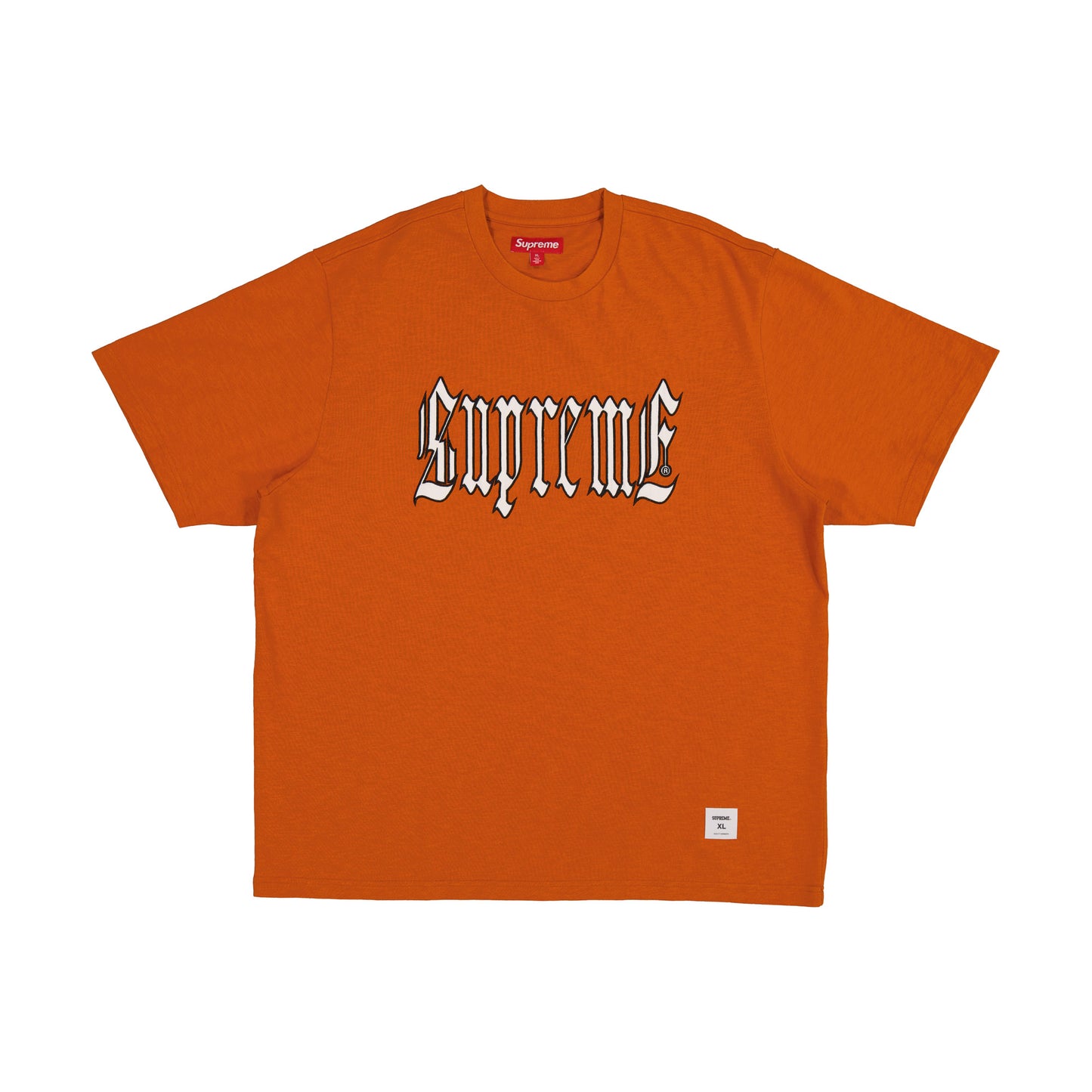 Supreme Old English S/S T-shirt (SS24) "Rust"