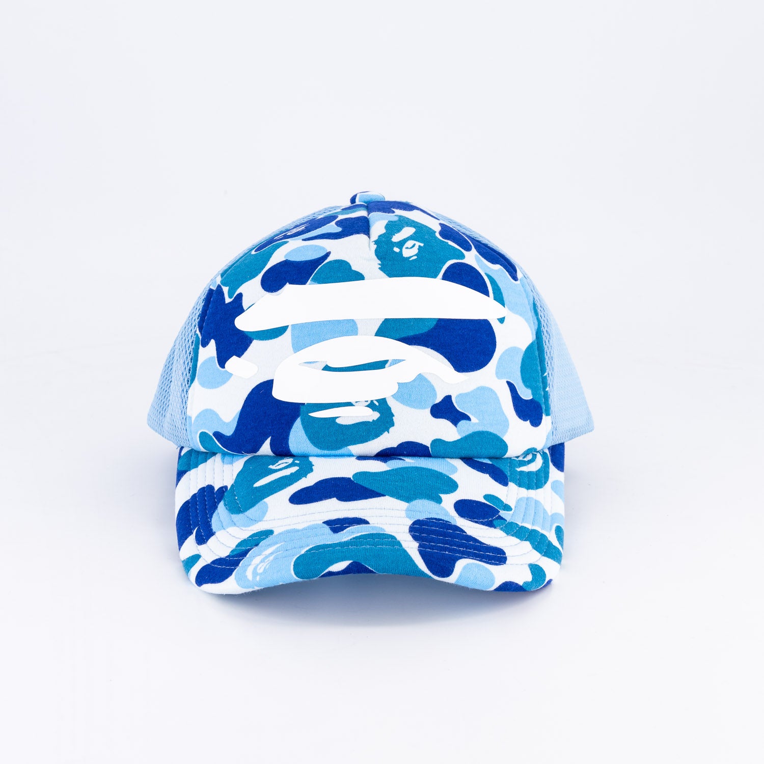 BAPE ABC Camo Ape Face Mesh Cap – 47 Jump Street