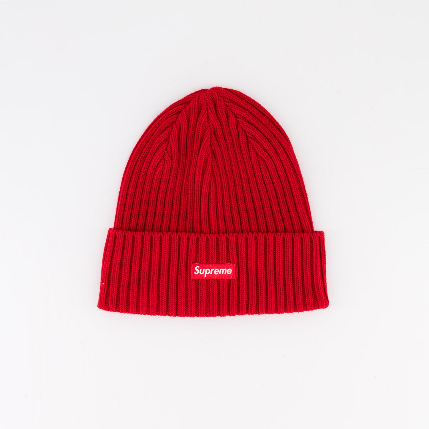 Supreme Overdyed Beanie (SS24) "Red"