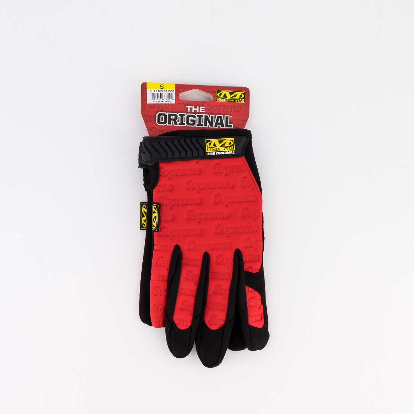 Supreme Mechanix Leather Work Gloves (SS24) "Red"