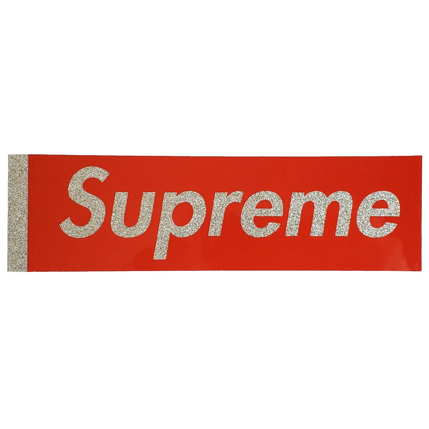 Supreme Glitter Box Logo Sticker