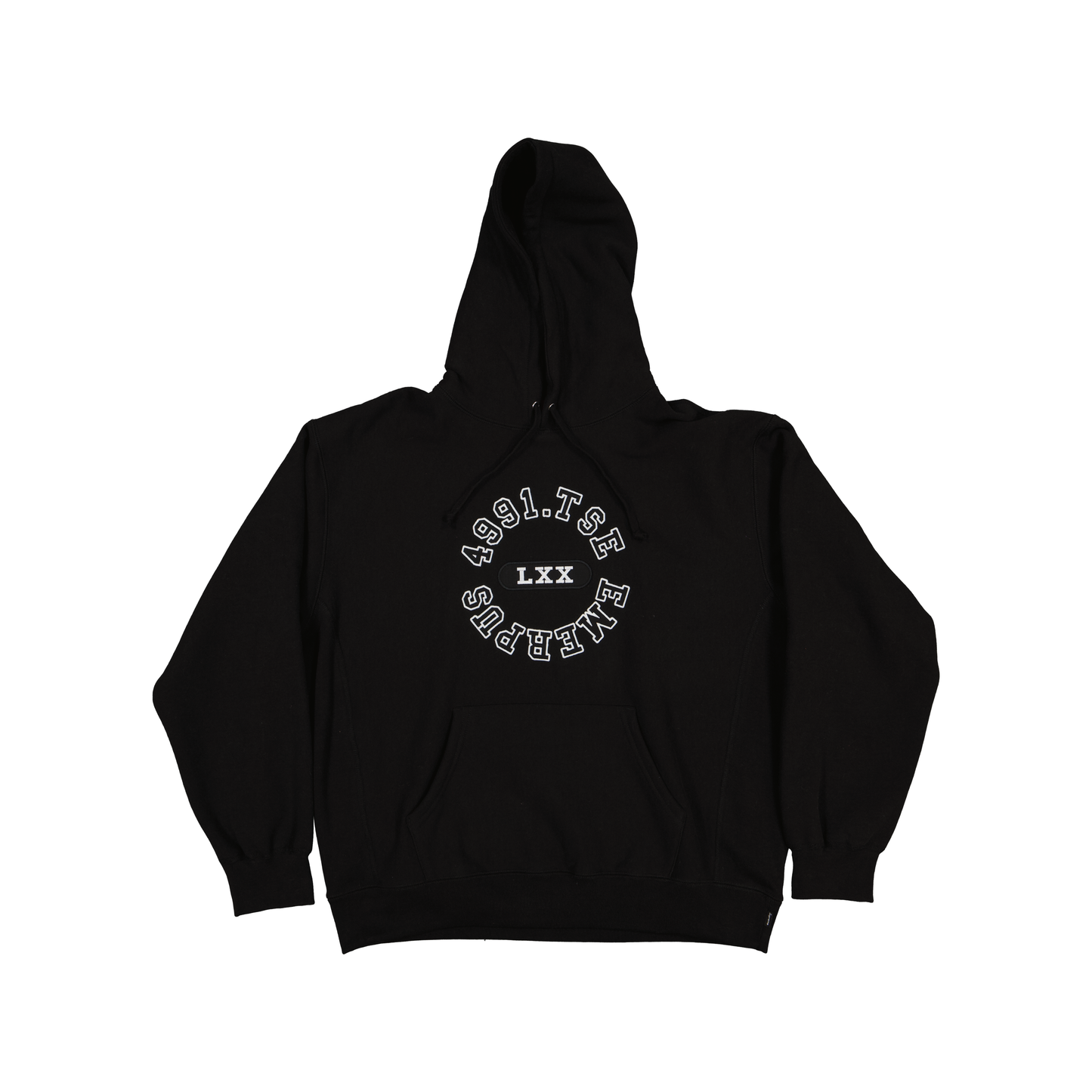 Supreme Reverse Hooded Sweatshirt "Black"(SS23)