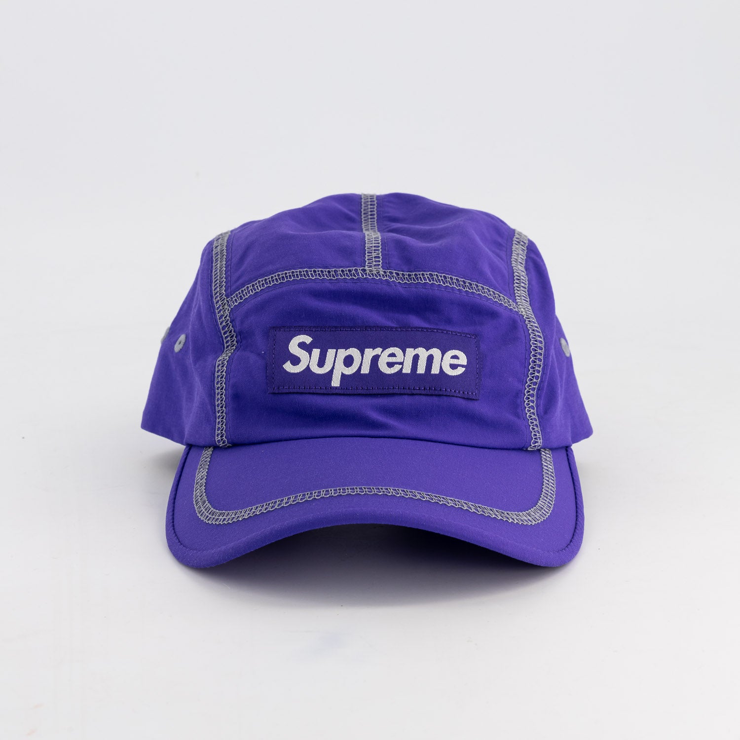 大人気新作 Supreme Reflective Stitch Camp Cap - 帽子